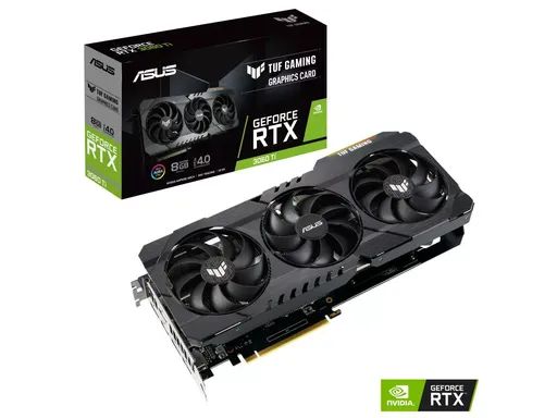 Placa de Vídeo ASUS GeForce RTX 3060 Ti TUF Gaming 8GB GDDR6 256-bit PCI-E 4.0…