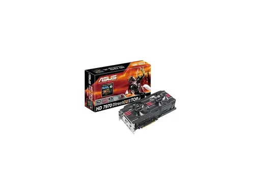 ASUS AMD Radeon HD 7970 DC2T 3GB GDDR5 384-bit PCI-E 3.0 x16