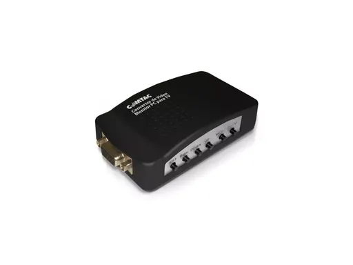 Comtac Conversor de Vídeo monitor PC para TV Analógica