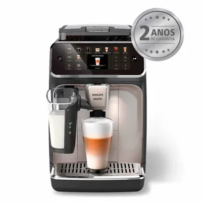 Cafeteira Espresso Superautomática Lattego Série 5500 Philips Walita Preta E…