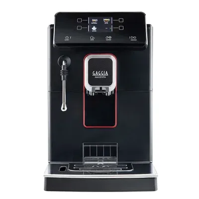 Cafeteira Gaggia Magenta Plus Preta E Prata Para Cafés Em Grãos E Pó -…