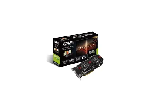 ASUS GeForce GTX 670 DC2OG 2GB GDDR5 256-bit PCI-E 3.0 x16