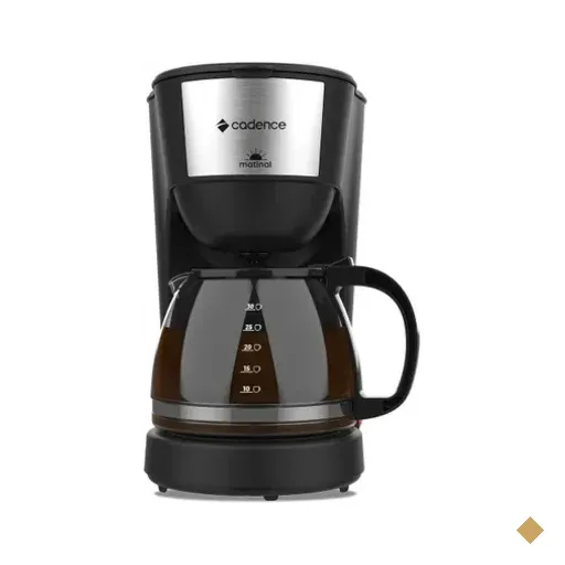 Cafeteira Elétrica Cadence Matinal, 1.25L, 220V, Preto