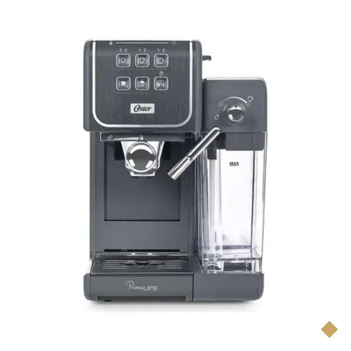 Cafeteira Expresso Oster Primalatte Touch Cinza Bvstem6801 220v