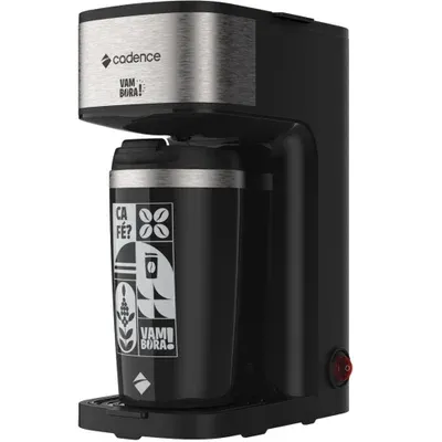 Cafeteira Elétrica Cadence Vambora Com Copo Térmico 220v