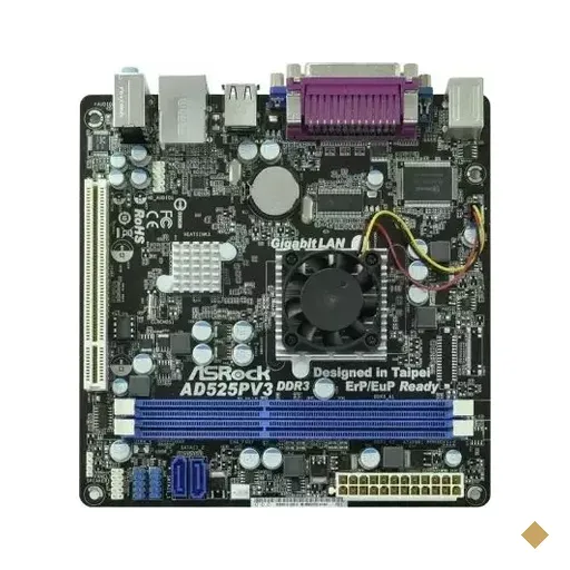 ASRock AD525PV3 (1.8GHz, Dual-Core) Atom Mini ITX