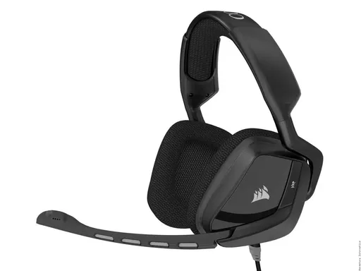 Corsair VOID Carbon Dolby 7.1 Gaming Headset com Adaptador USB 
