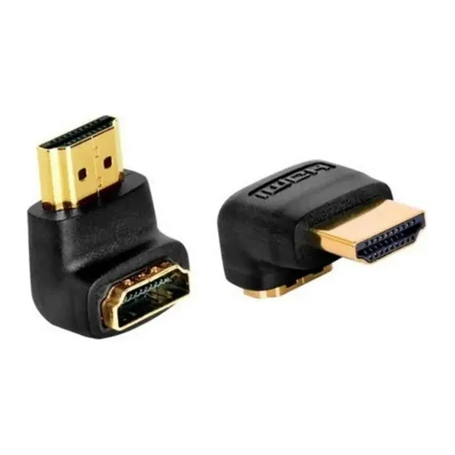 Adaptador L HDMI M x HDMI F