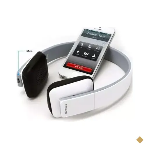 Zalman ZM-HPS10BT Standard Bluetooth Headset Branco