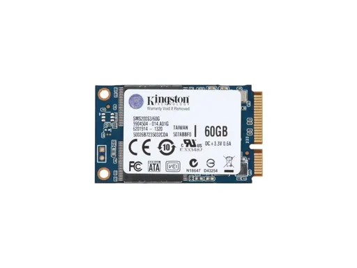 Kingston MS200 Series 60GB mSATA 6.0Gb/s SMS200S3/60G
