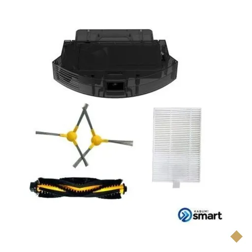 Kit reposição para Robô Aspirador KABUM! smart 500/700 - 1 Reservatório + 5…