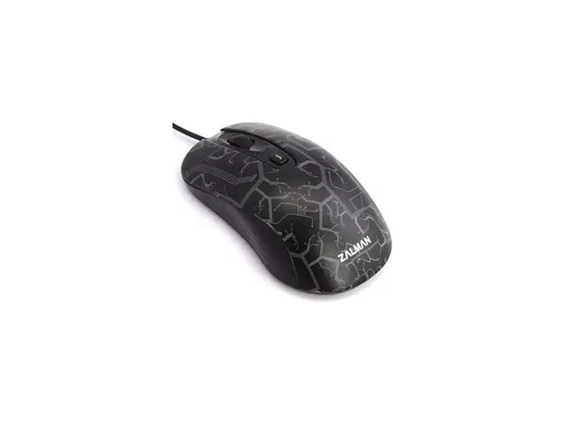 Zalman Black 4 botões, 1600 DPI, Óptico USB (ZM-M250)