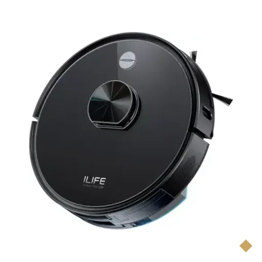 Aspirador De Pó Robô Ilife A20 Controle Por App Preto.