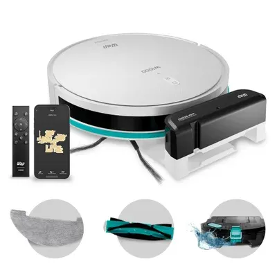 Robô Aspirador De Pó Wap Robot W1000 - Carregador Bivolt