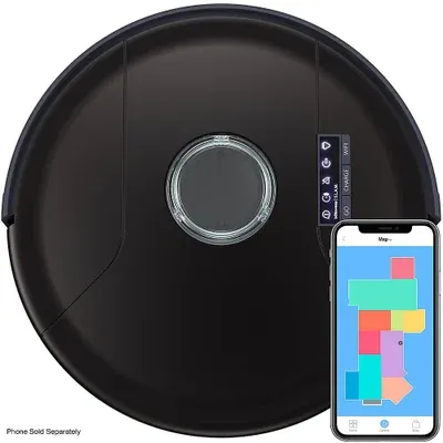 Bobsweep - Aspirador De Pó Robô Conectado Por Wi-fi Pethair Slam - Midnight