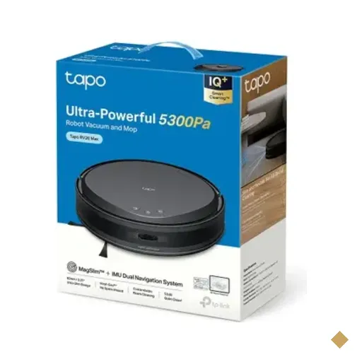 Robô Aspirador De Pó E Mop Tp-link Tapo Rv20 Max Aspira Passa Pano Hiper…