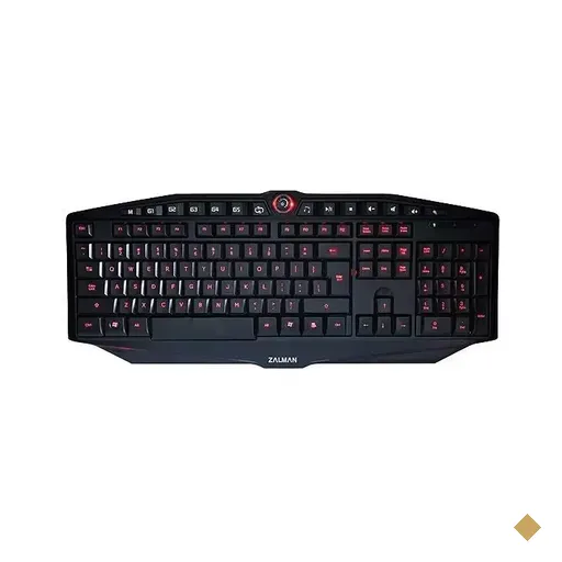  Zalman ZM-K400G Gaming USB Preto