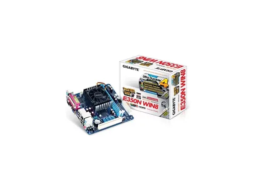 Gigabyte GA-E350N WIN 8 Hudson-M1 AMD E-350D APU (1.6GHz, Dual-Core) Hudson M1…