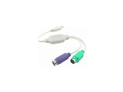 Cabo conversor USB para PS2