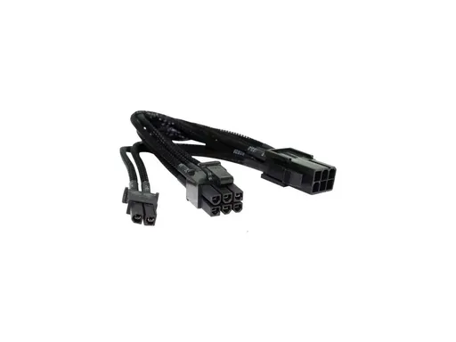 NZXT Extensor PCI-E 6+2pin CBW-8V (25cm) Branco