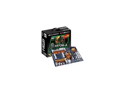 ECS 970M-A Deluxe (Socket AM3+) AMD 970