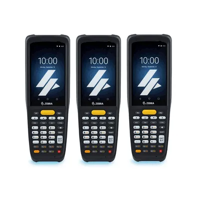 Kit Com 03 Coletores De Dados Zebra Mc22, Touch 2D, Wi-Fi