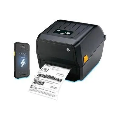 Kit Zebra Coletor De Dados Tc21 Se4100 + Impressora Zd230