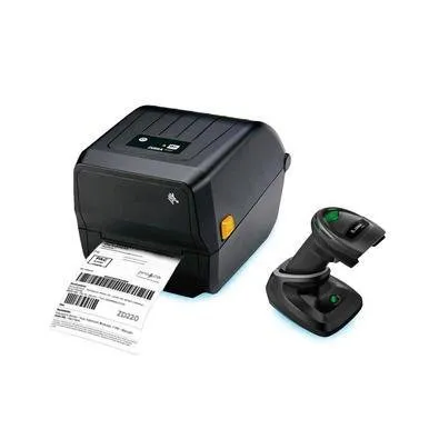Kit Zebra Leitor Ds2278 Sem Fio + Impressora Zd220