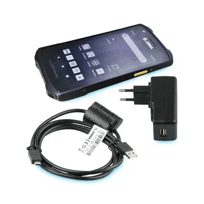 Kit Zebra, Coletor De Dados Tc21 + Fonte + Cabo USB - Se4710