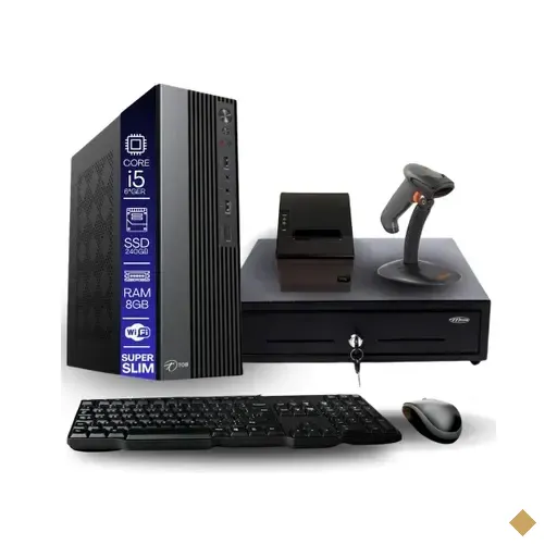 Kit Automação Pdv Tob Intel I5 6ªg 8GB SSD 240GB Win10 Rede S/fio Teclado…