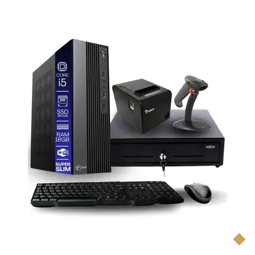 Kit Automação Pdv Tob Intel I5 16gb SSD 480GB Win10 Rede S/fio Teclado Mouse…