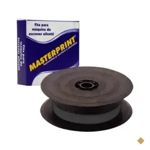Fita Compativel Com Olivetti Para Maquina De Escrever Preta 13mm X 8m