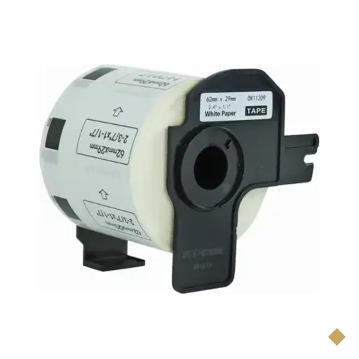Rolo De Etiqueta Termica Compativel Brother Dk11209 - 29mmx62mm 800 Etiquetas…