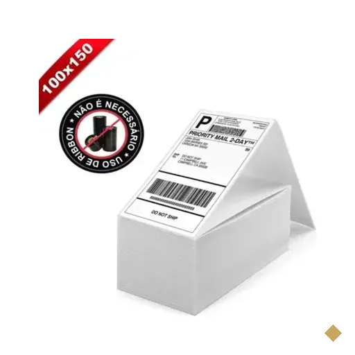 Etiqueta Térmica 100 X 150 Mm Para E-commerce - 5.000 Etiquetas No Formato…