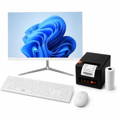 Kit PDV Computador All In One I5 8GB SSD 512GB 21,5” + Impressora Térmica…