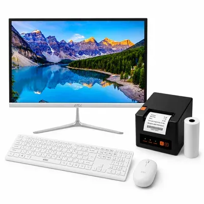 Kit PDV Computador All In One AIO-1932 i5 8GB SSD 256GB Tela 19” com…