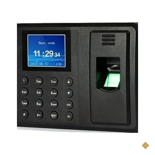Relógio Ponto Biométrico Impressão Digital Eletrônico Knup Kp-1028