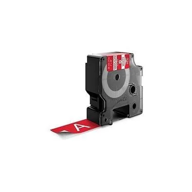 Fita Para Rotulador 24mmx5 5m Vinilica Vermelha Dymo