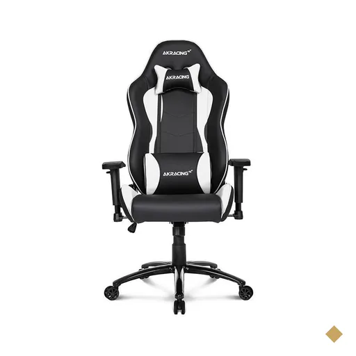 Cadeira Gamer AKRacing Nitro Preta/Branco, 10027-0