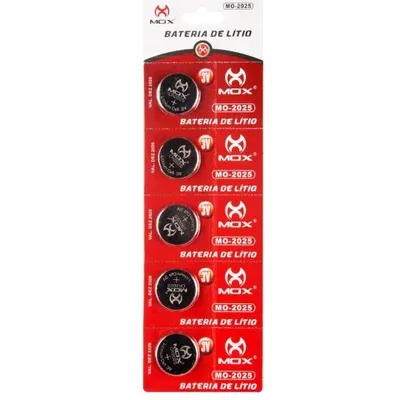 Bateria Botao Mox Mo-2025 (cartela C/ 5 PCs)