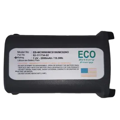 Bateria Para Coletor Zebra Mc9090/mc9190/mc92n0 2.600mah