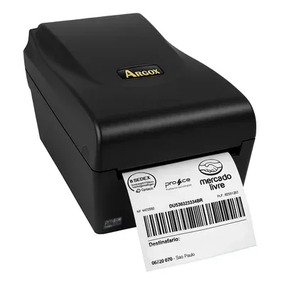 Impressora De Etiquetas Argox Os-214 Ex Pro Usb/serial/eth Preta