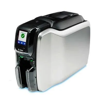 Impressora De Cartão Zebra Zc300, USB, Ethernet