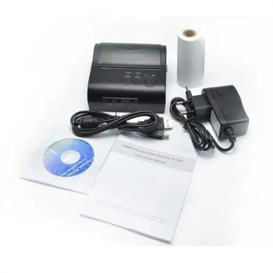 Mini Impressora Portatil Bluetooth Termica 80mm Android