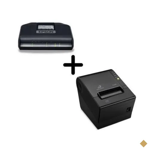 Kit Sat Epson T-a10 C/ Fonte E Impressora Elgin I9 Full (ethernet, Usb E…