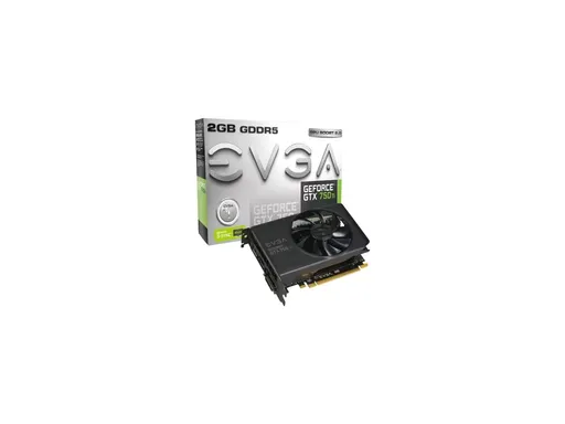 Placa de Vídeo EVGA GeForce GTX 750Ti 2GB GDDR5 128-bit PCI-E 3.0 x16