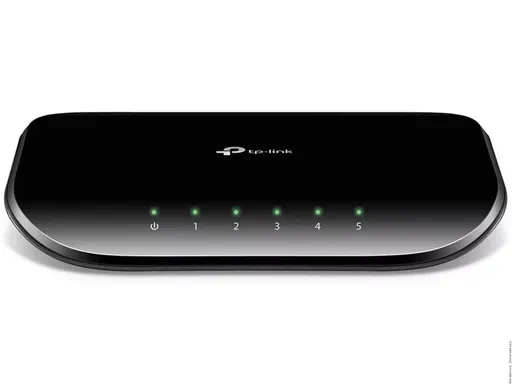 Switch TP-Link 5-Portas Gigabit de Mesa TL-SG1005D 