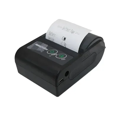 Mini Impressora Portatil Bluetooth Com Bobina Preta Oi Vida Oi-1005