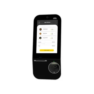 Terminal De Autoatendimento Gertec Smart Kiosk Sk210 C/ Leitor E Impressora