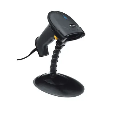 Leitor De Código De Barras Tanca Tl-220 Laser Usb Com Suporte